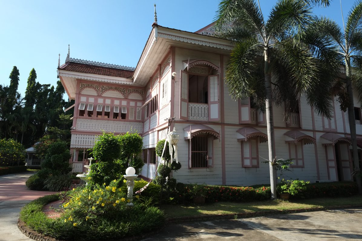 La maison Rose ou Wongburi, un monument historique à Lampang