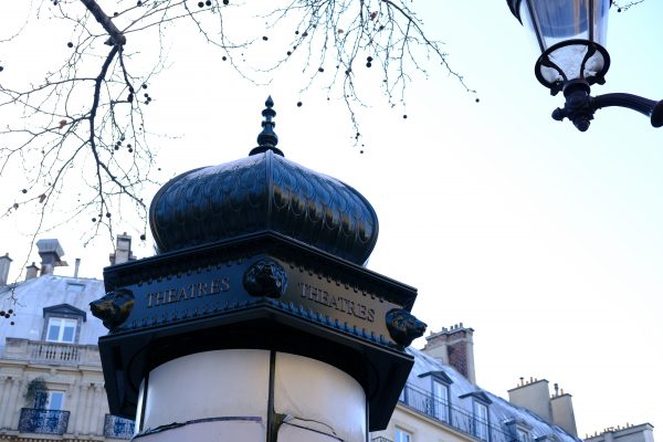 Une colonne Morris à Paris