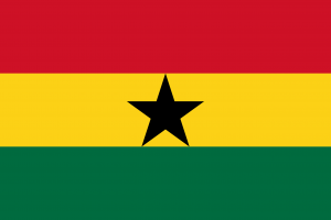 le drapeau du Ghana