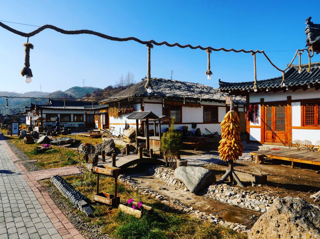 Quelques maisons traditionnelles à Jindalai, un petit village du nord de la Chine