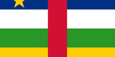 le drapeau de la république centrafricaine
