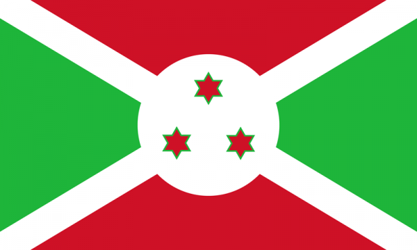 le drapeau du Burundi