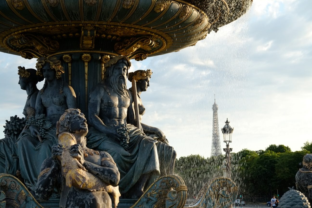 La fontaine des fleuves l'une des plus belles fontaines de Paris