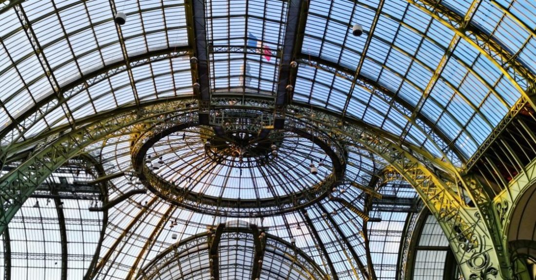 La sublime verrière du Grand Palais, l'une des choses à faire dans le 8 ème arrondissement de Paris