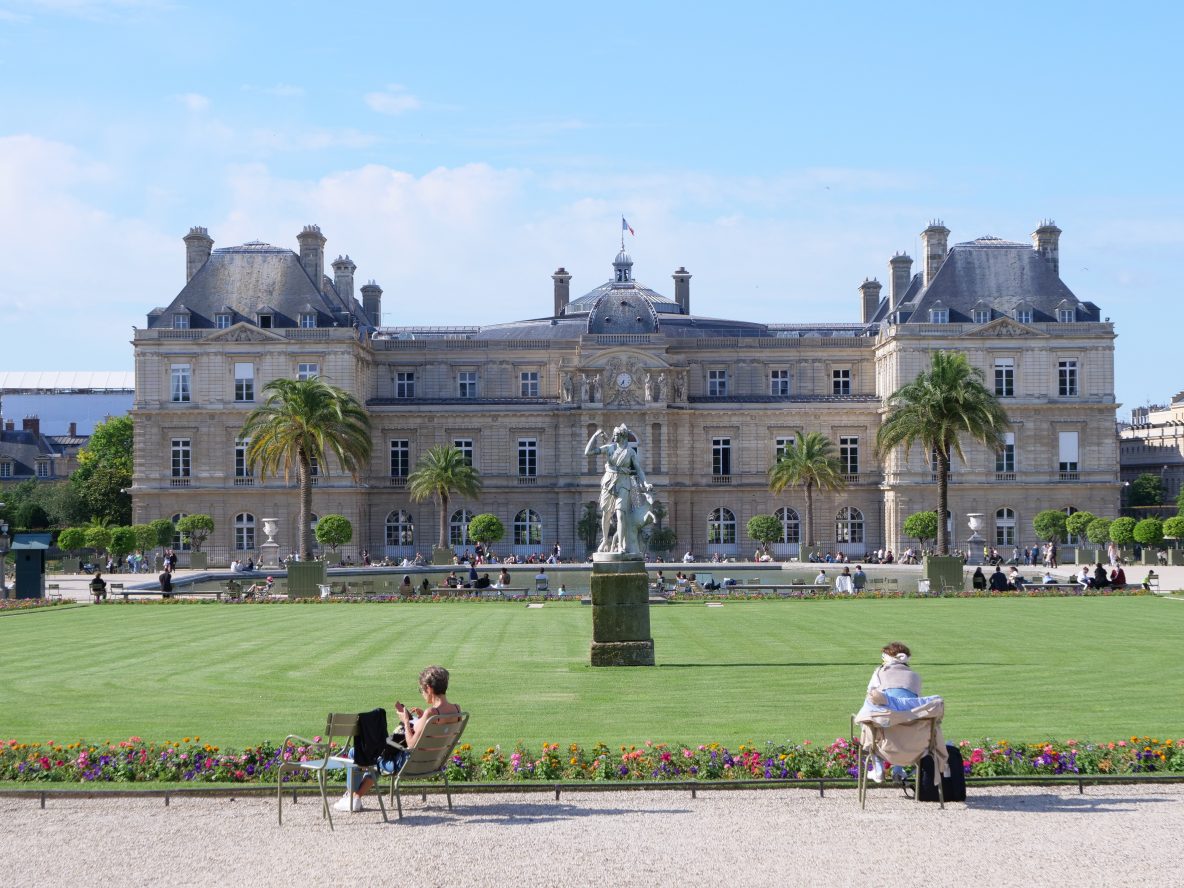 Le palais du Luxembourg occupé aujourd'hui par le Sénat