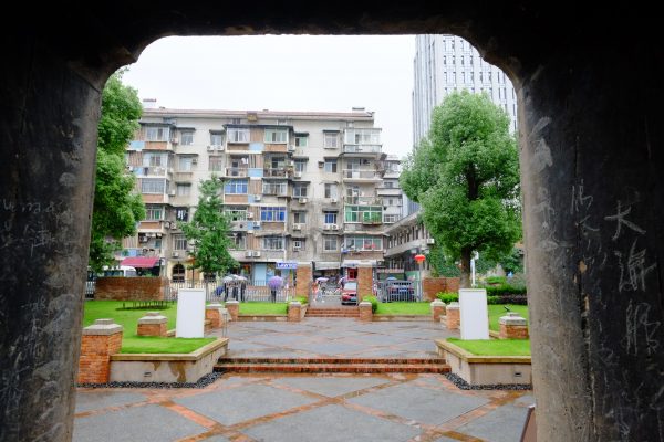 Wuhan sous la pluie