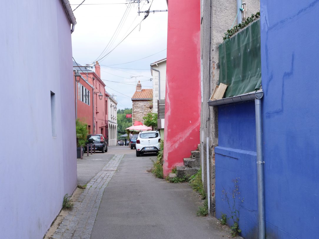 Les petites rues et les maisons colorées de Trentemoult