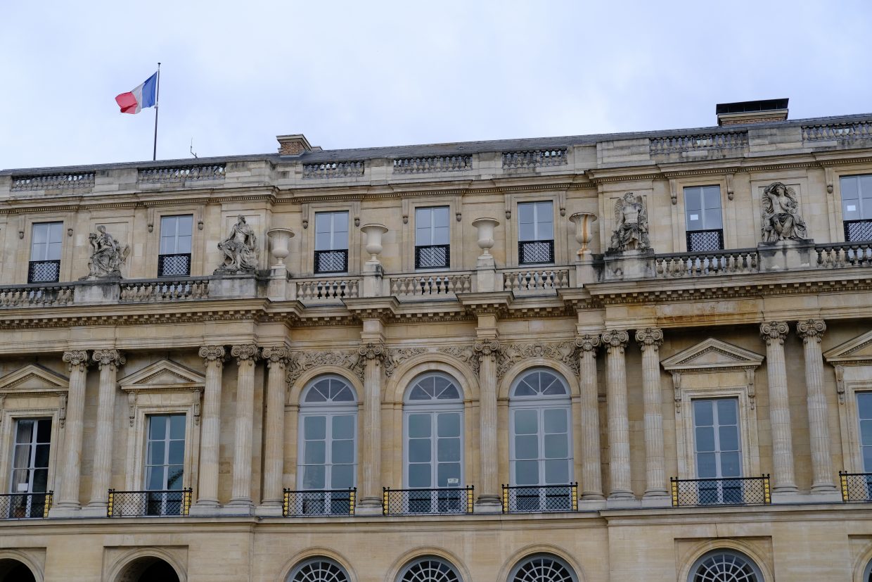 La splendide façade du Palais Royal