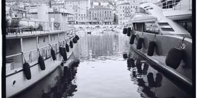 Le port de Nice depuis le quai des Docks