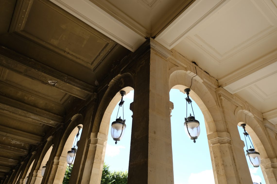 Les arches du Palais Royal