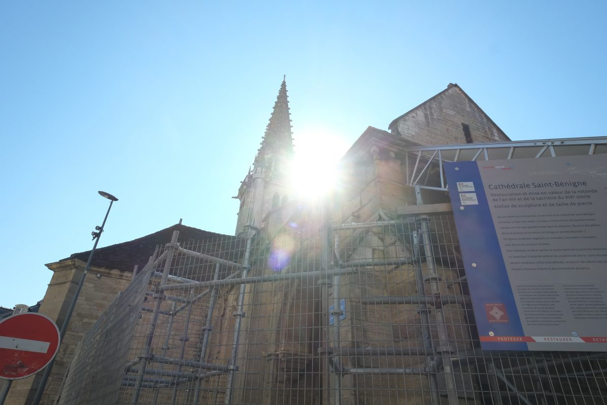Les travaux de conservation de l'église Saint-Philibert de Dijon