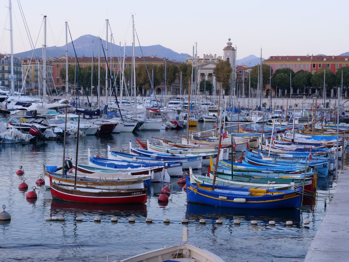 Le port de Nice et ses bateaux historiques
