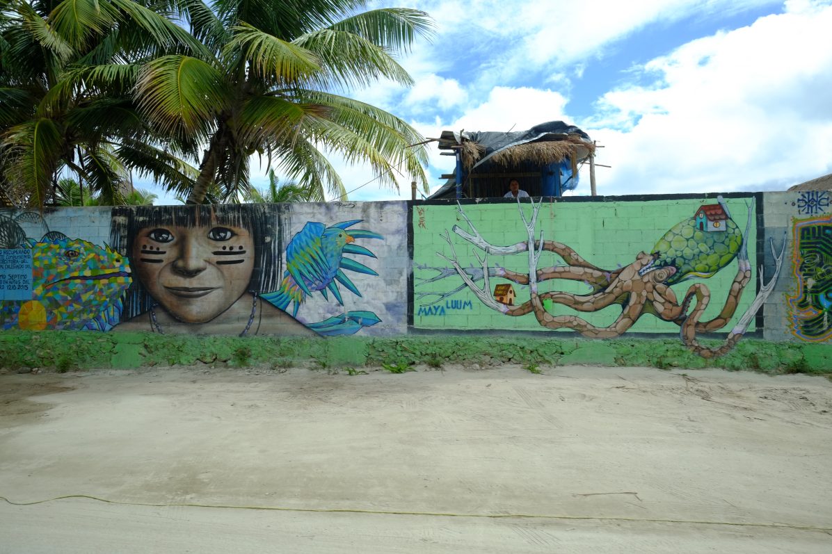 Street art et culture Maya à Tulum