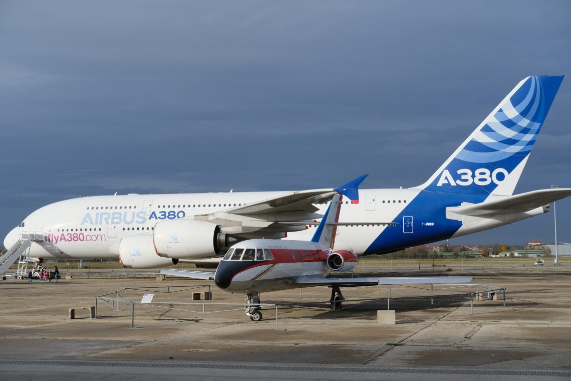L'Airbus A380 l'un des plus grands avions du monde