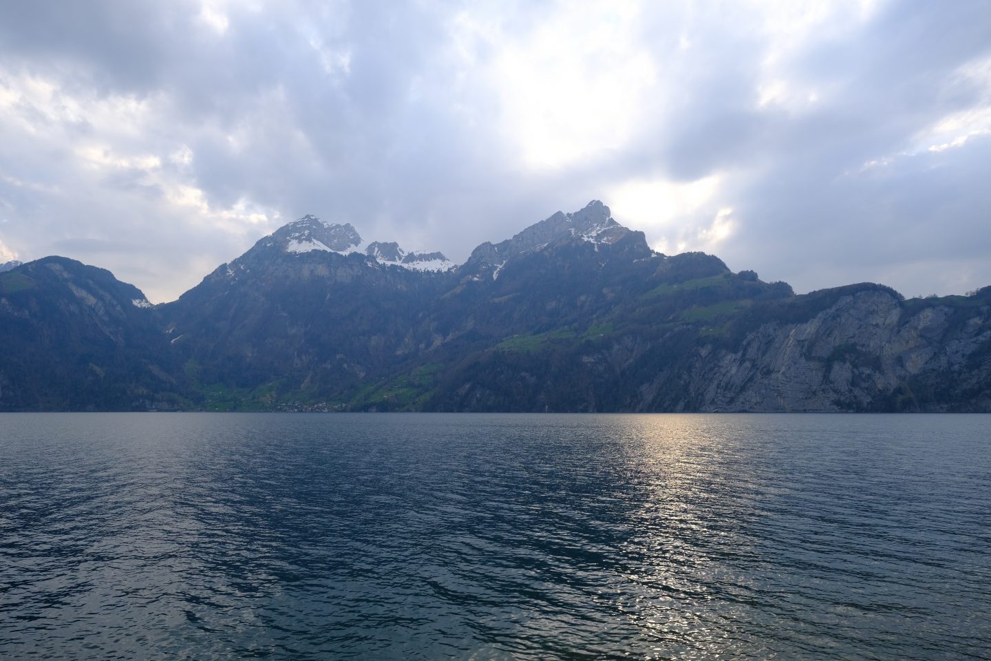 Le lac des Quatre Cantons depuis Vitznau