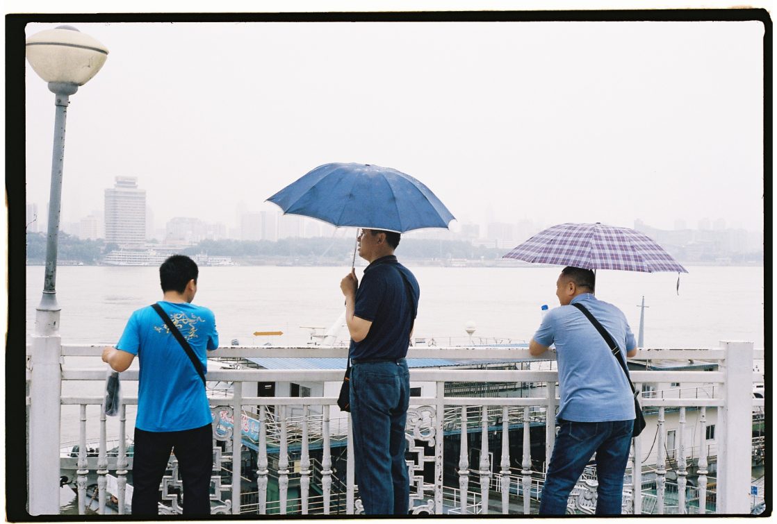 Un jour de pluie au bord du Yangtsé Kiang