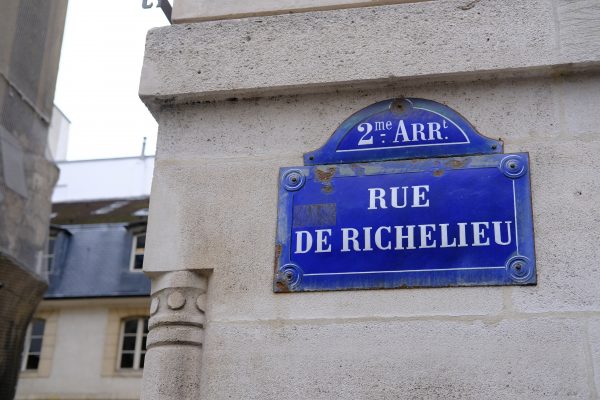 La rue de Richelieu où vécut Molière