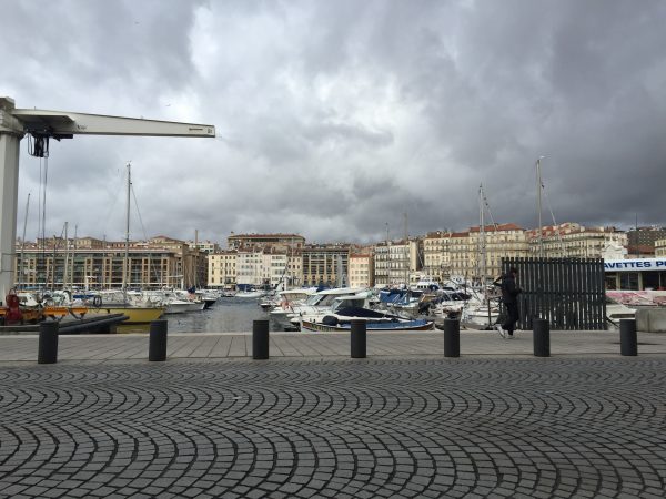 Le vieux port à Marseille, l'une des plus grandes villes de France