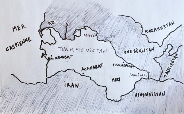 Les plus grandes villes du Turkménistan