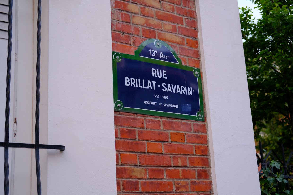 La rue Brillat-Savarin longe le tracé de la Bièvre