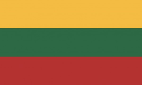 Le drapeau de Lituanie