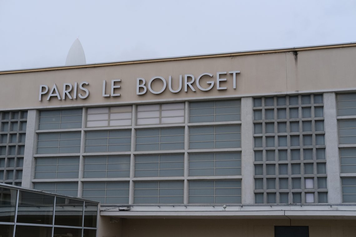 Le terminal de l'ancien aéroport Paris le Bourget