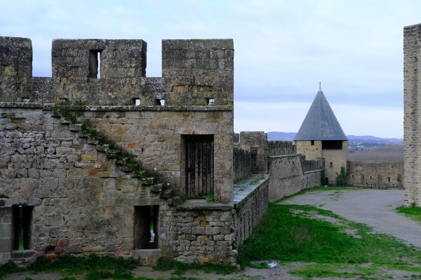L'enceinte des remparts de Carcassonne