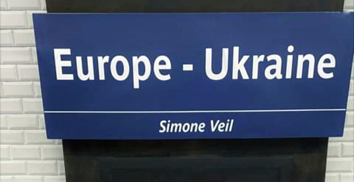 La station éphémère Europe-Ukraine