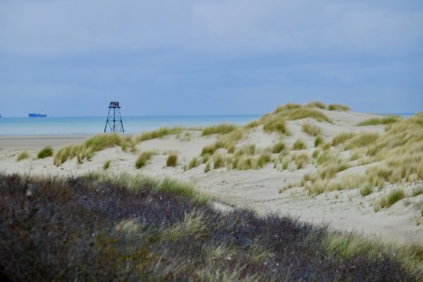 Le phare de Walde sur la côte d'Opale