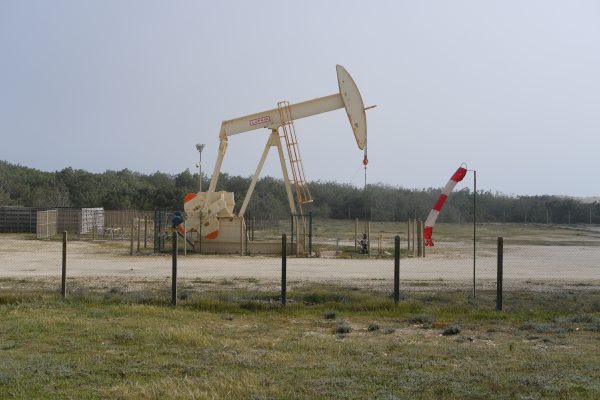 Un puits de pétrole en Gironde