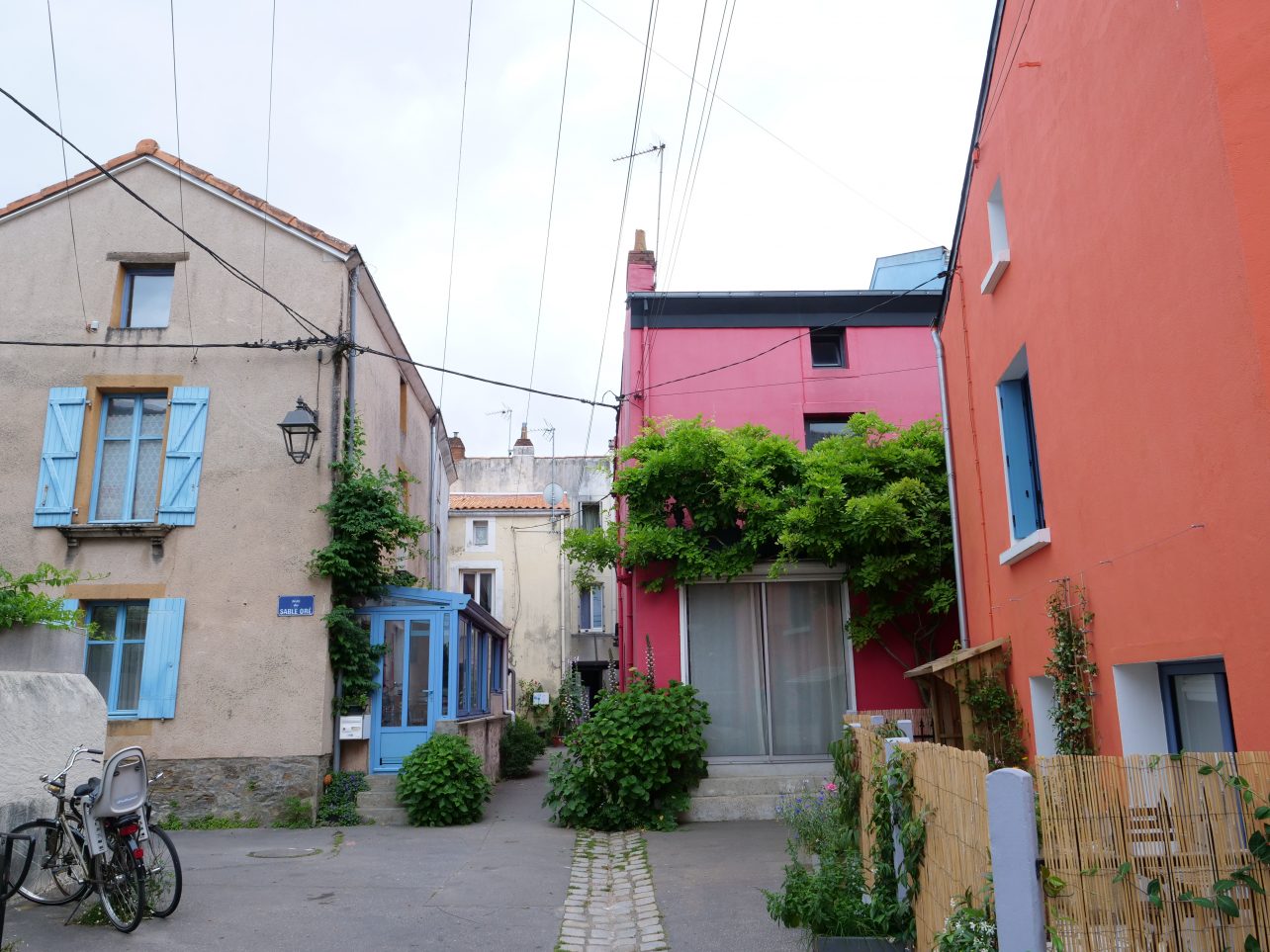 Les petites maisons colorées de Trentemoult