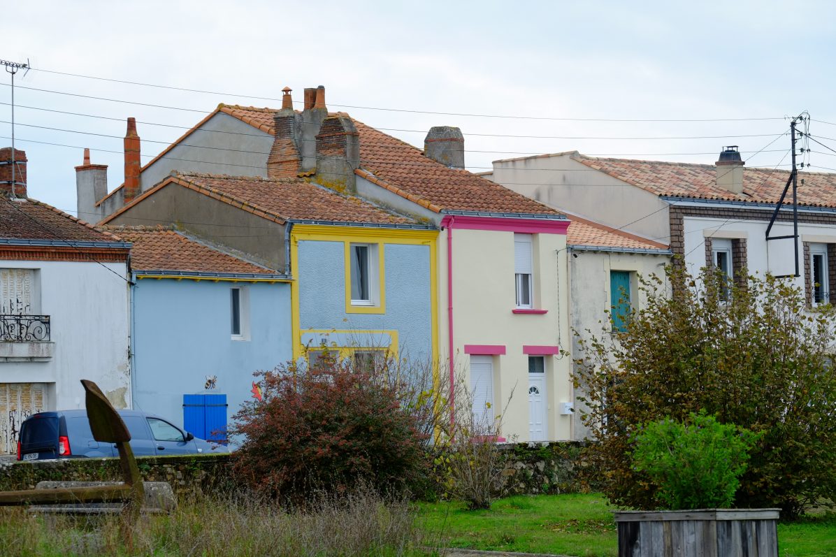 Les petites maisons du bourg de Paimbœuf