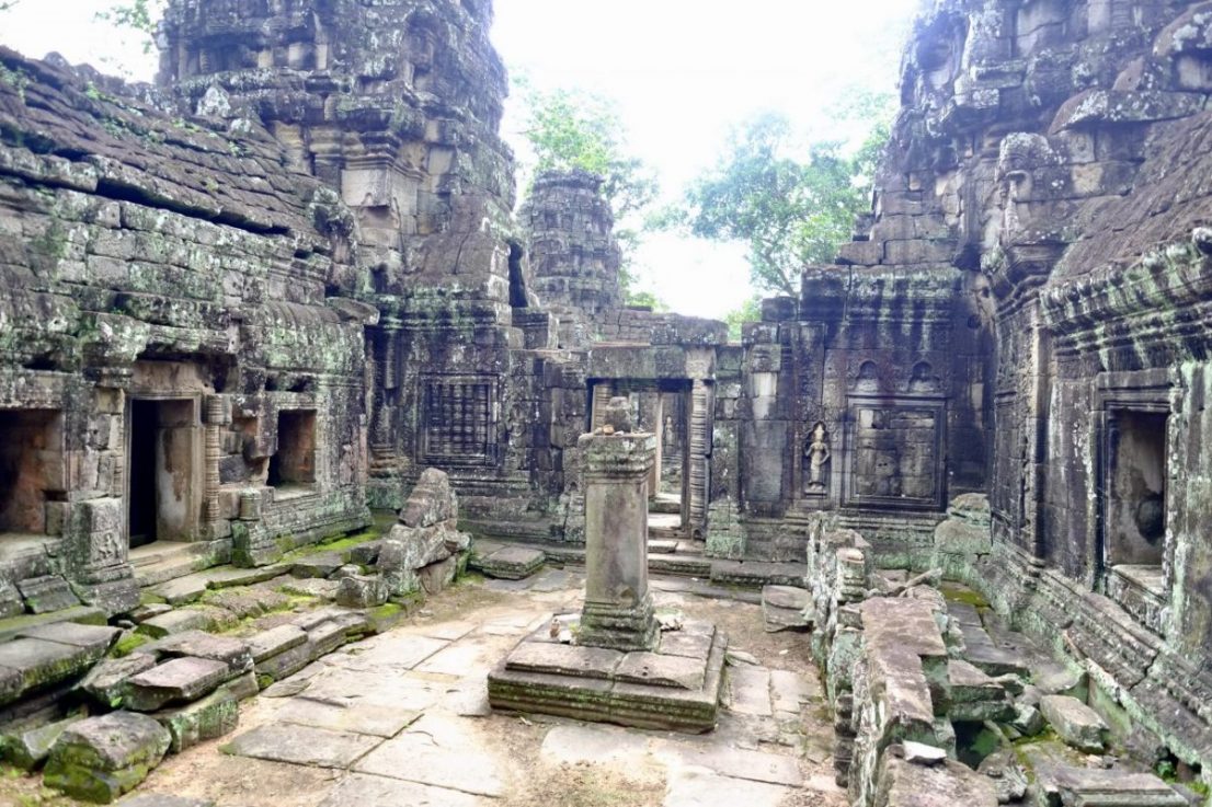 La mélancolie des temples en ruine