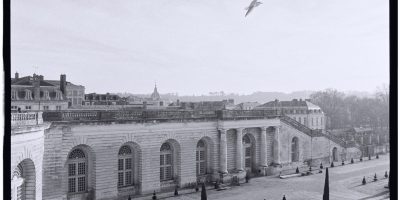 L'aile gauche de l'orangerie au Palais de Versailles