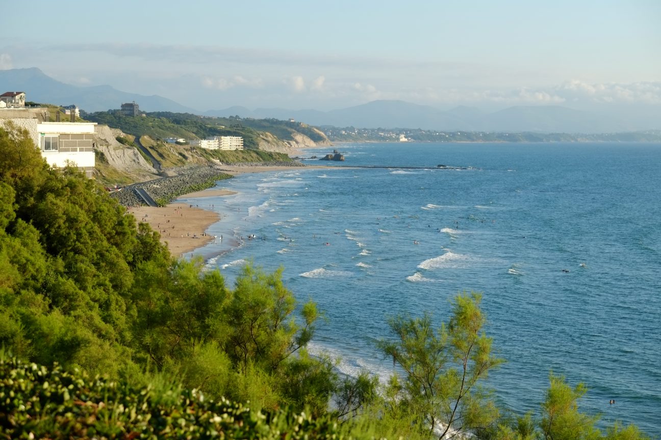 L'une des plus belles vues sur Biarritz