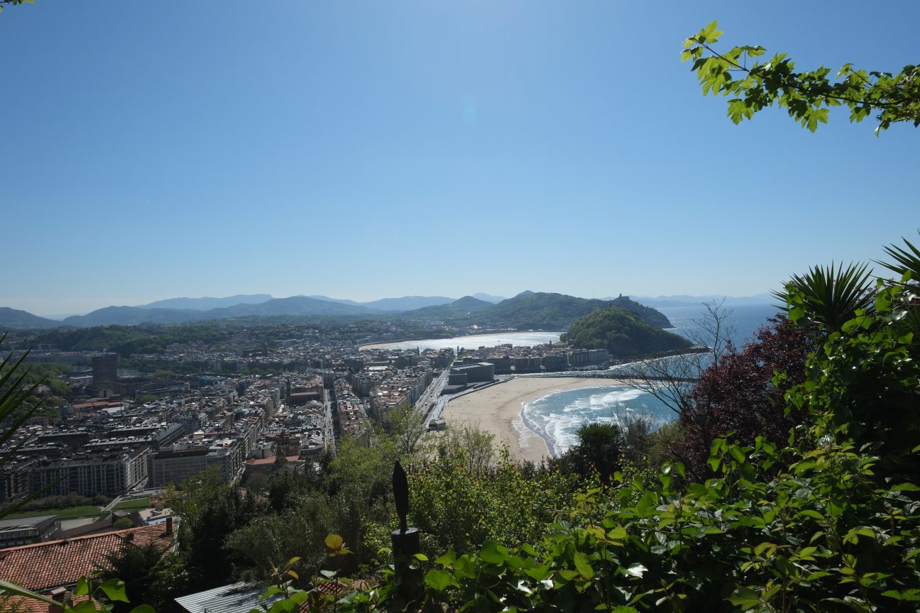 Une vue imprenable sur San Sebastian depuis Monte Ulia