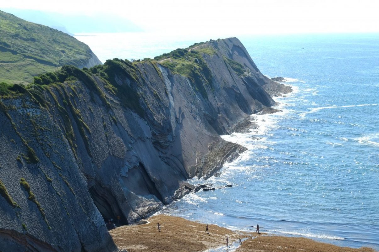 La falaise la plus célèbre du pays basque à Zumaia