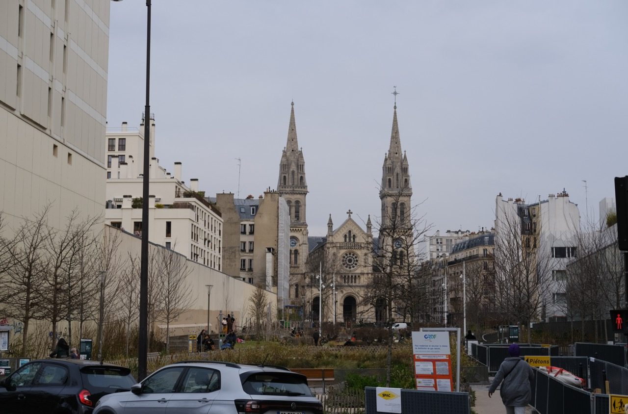 L'église Saint-Ambroise dans le onzième arrondissement