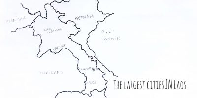 The biggest cities in Laos