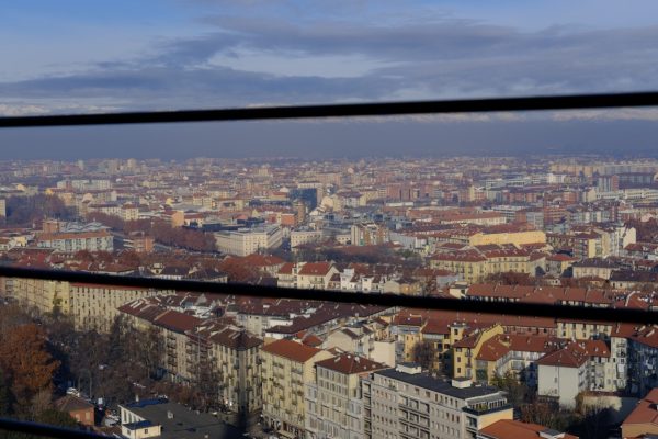 A nice view over Turin from the Antonelliana