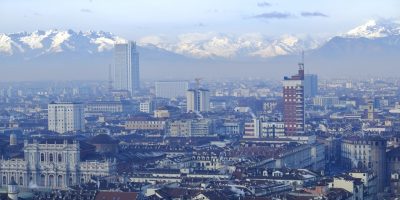 L'une des plus belles vues sur Turin depuis le Mole Antonelliana
