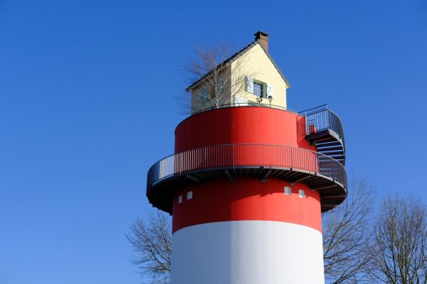 The chimney villa in winter