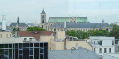 Une vue aérienne sur la ville de Saint-Denis