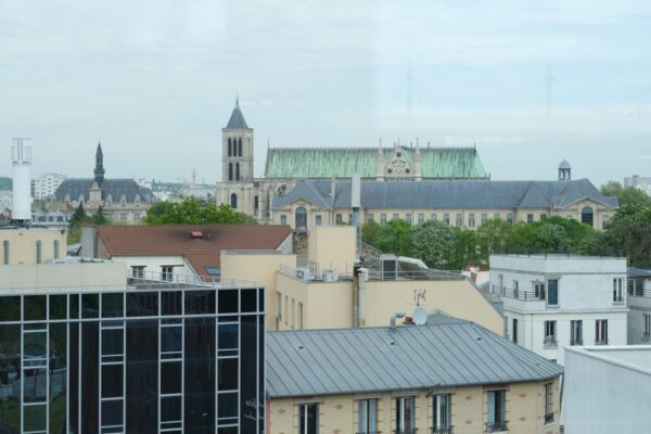 Une vue aérienne sur la ville de Saint-Denis