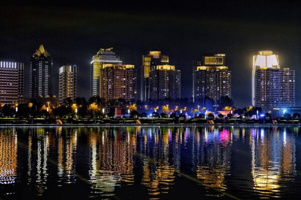 La ville de Zhengzhou au centre de la Chine