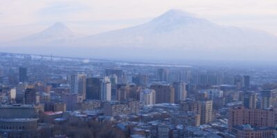 Une vue depuis le sommet de Cascade