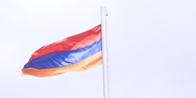 Le drapeau de l'Arménie